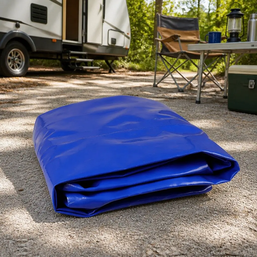 Water Bladder Bag Tank 100L Portable Foldable Container for Camping Caravan Blue