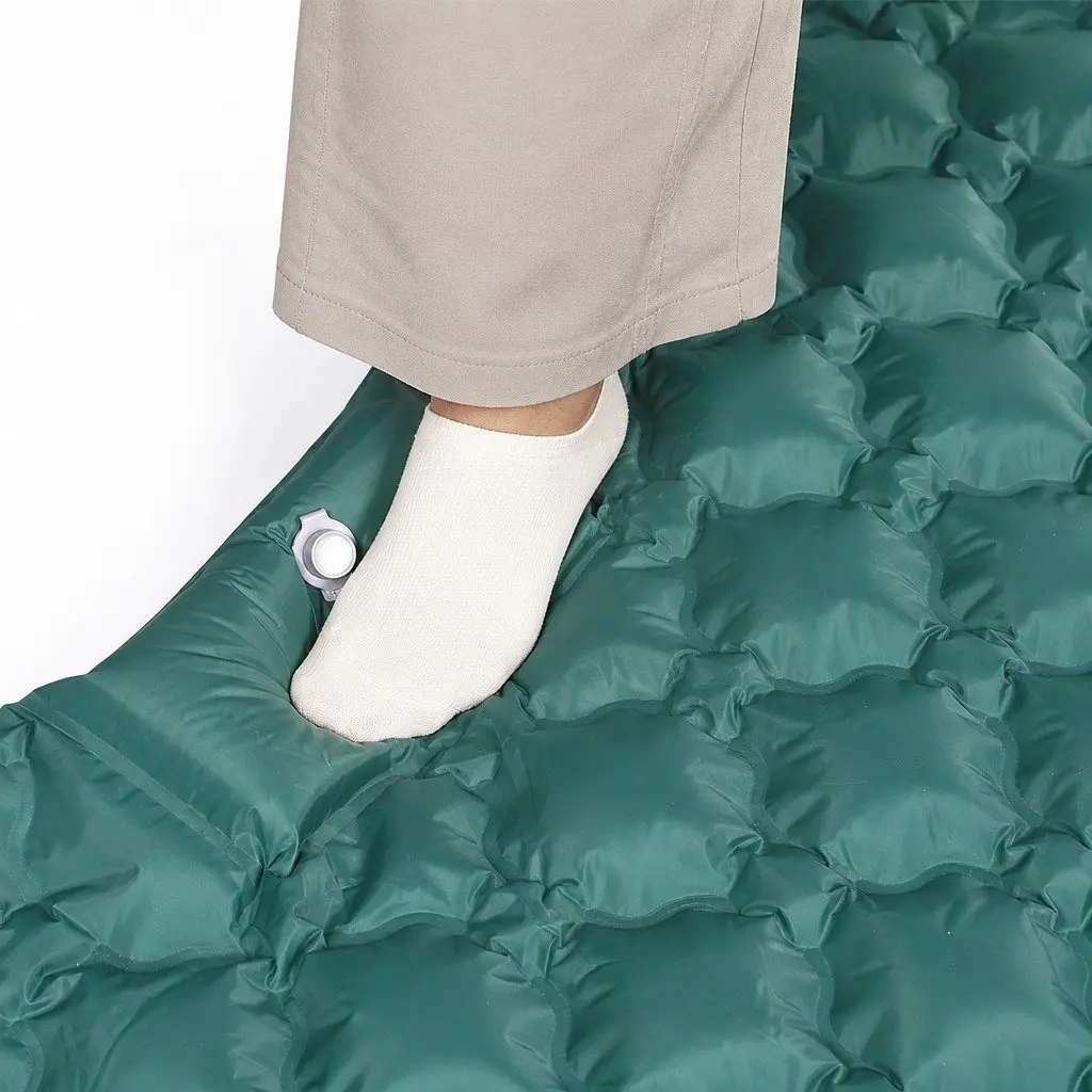 Single Air Mattress Camping Sleeping Pad Portable Inflatable Bed Outdoor Travel