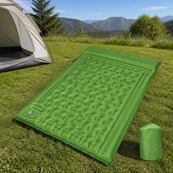 Reliable Self-Inflating Camping Air Mattress with Foot Pump