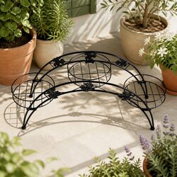 Reliable and Stylish Metal Plant Stand