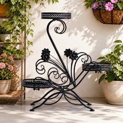 Reliable 3-Tier Plant Stand for Every Green Thumb