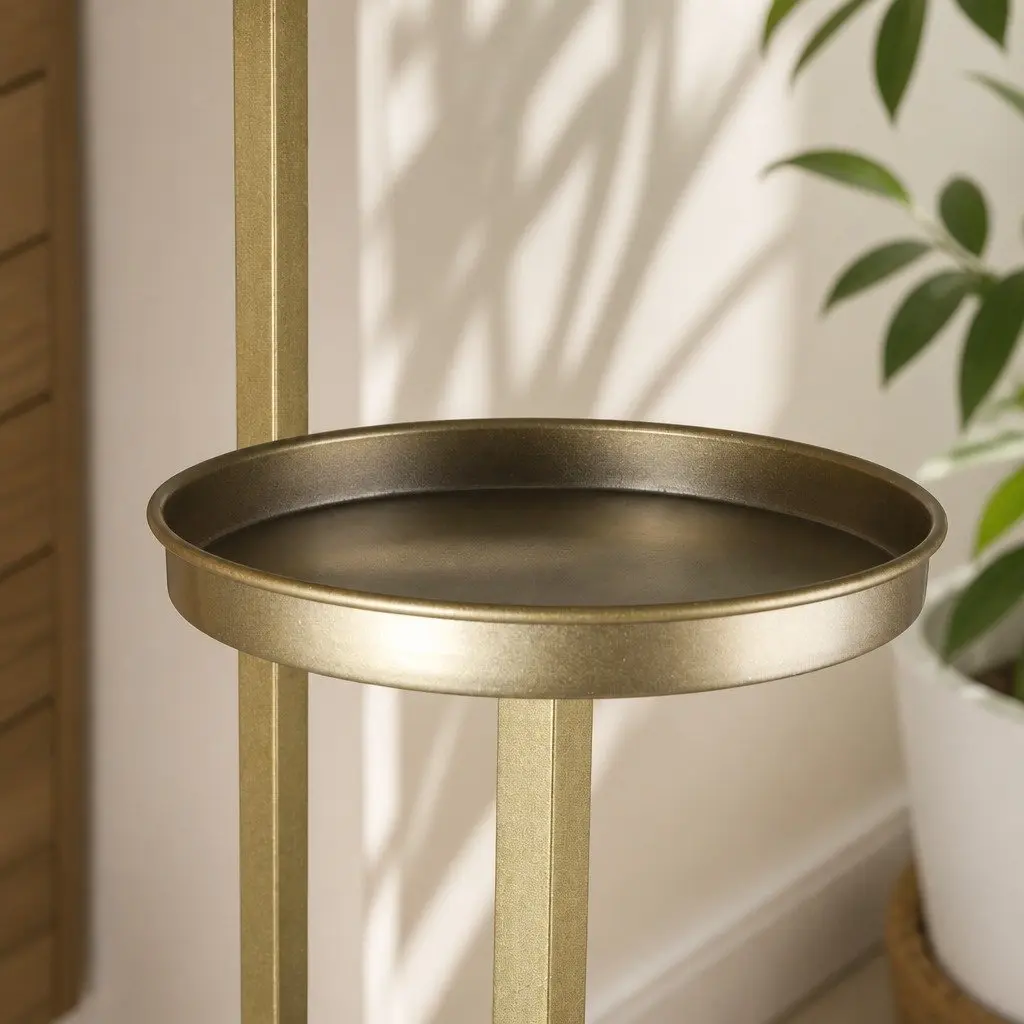 5 Tier Plant Stand Indoor Outdoor Flower Pot Rack Display Shelf Gold
