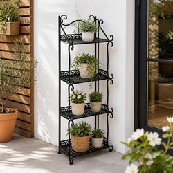Reliable 4 Tier Plant Stand for Your Greenery