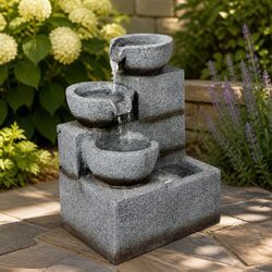 Reliable Electric Fountain Bird Bath for Gardens
