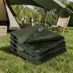 Reliable Heavy-Duty Green Tarp 4x3m for Your Needs
