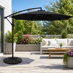 Reliable Outdoor Umbrella with 3m Canopy, Built to Last