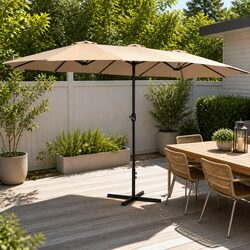 Reliable Outdoor Umbrella for Beach and Garden Use