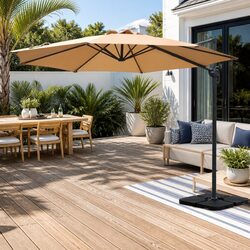 Value-Driven 3m Outdoor Umbrella with Side Post