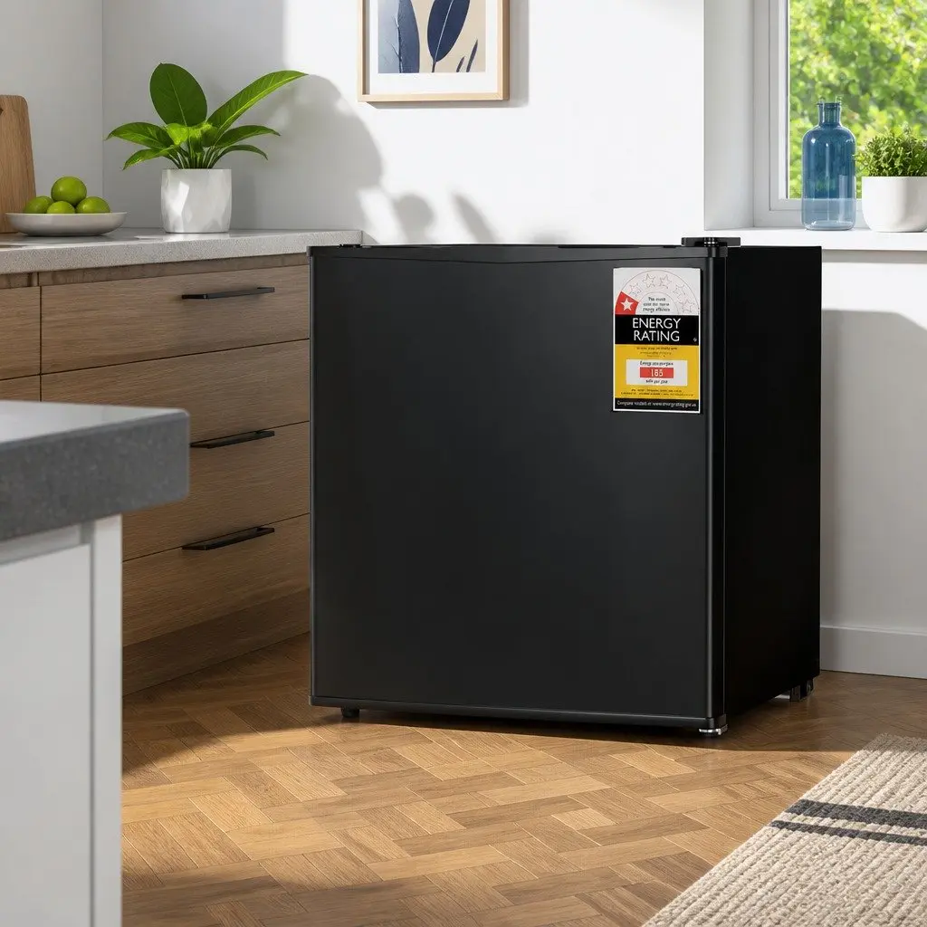 Upright Freezer Compact Vertical 31L Black