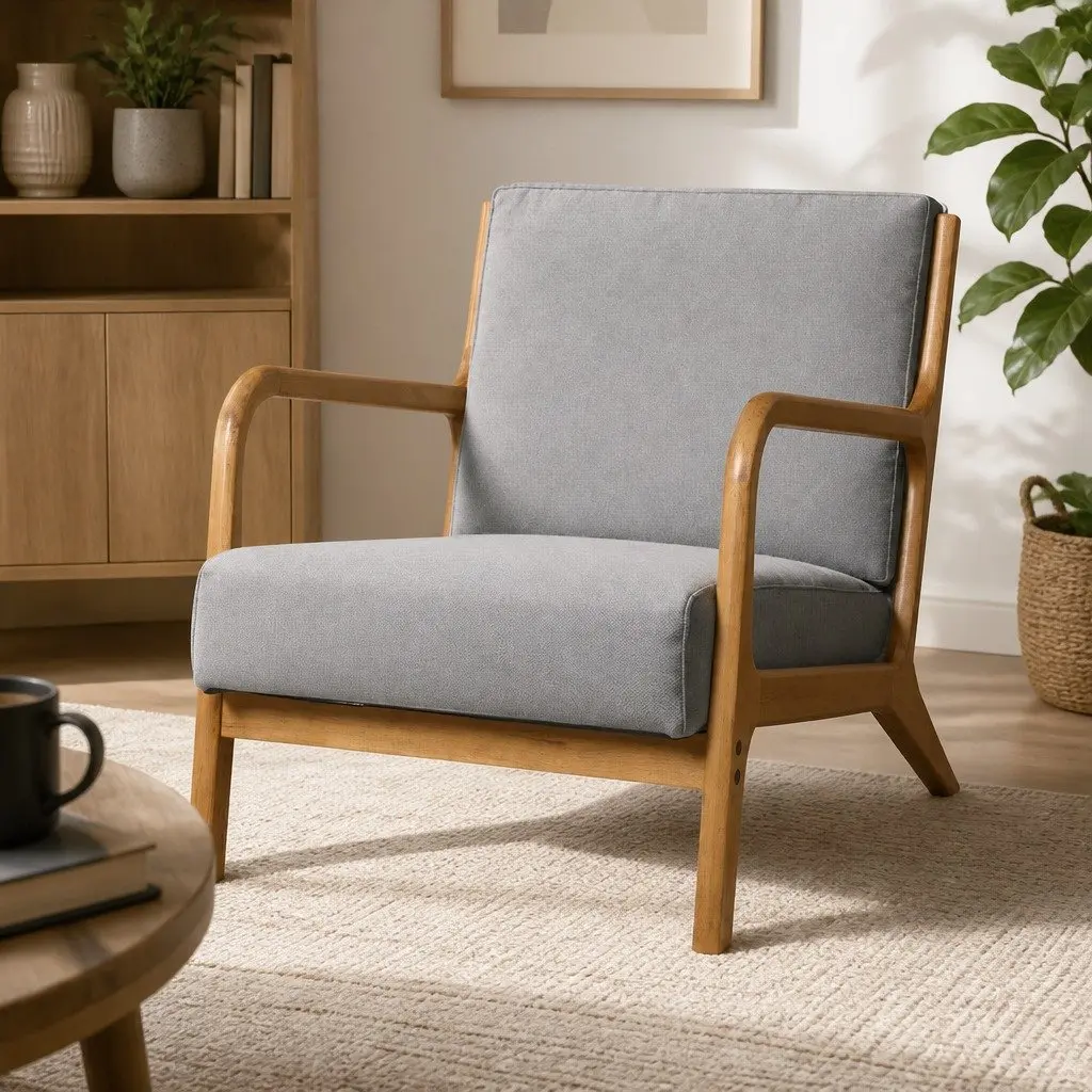 Light Grey Armchair
