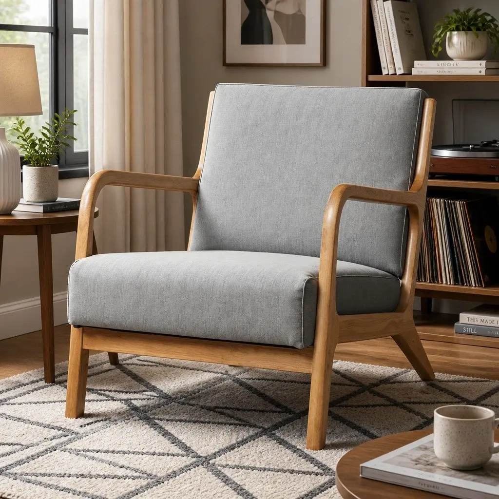 Light Grey Armchair