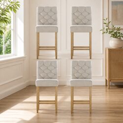 Comfortable and Stylish Bar Stools Set of 4