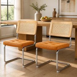 Comfortable and Affordable Dining Chairs in Brown