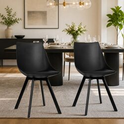 Comfortable Dining Chairs Set of 2 for Everyday Use