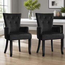 Stylish French Provincial Dining Chairs Set of 2