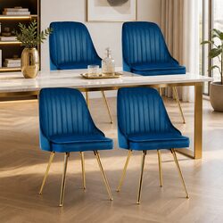 Comfortable Velvet Dining Chairs Set of 4 for Your Space