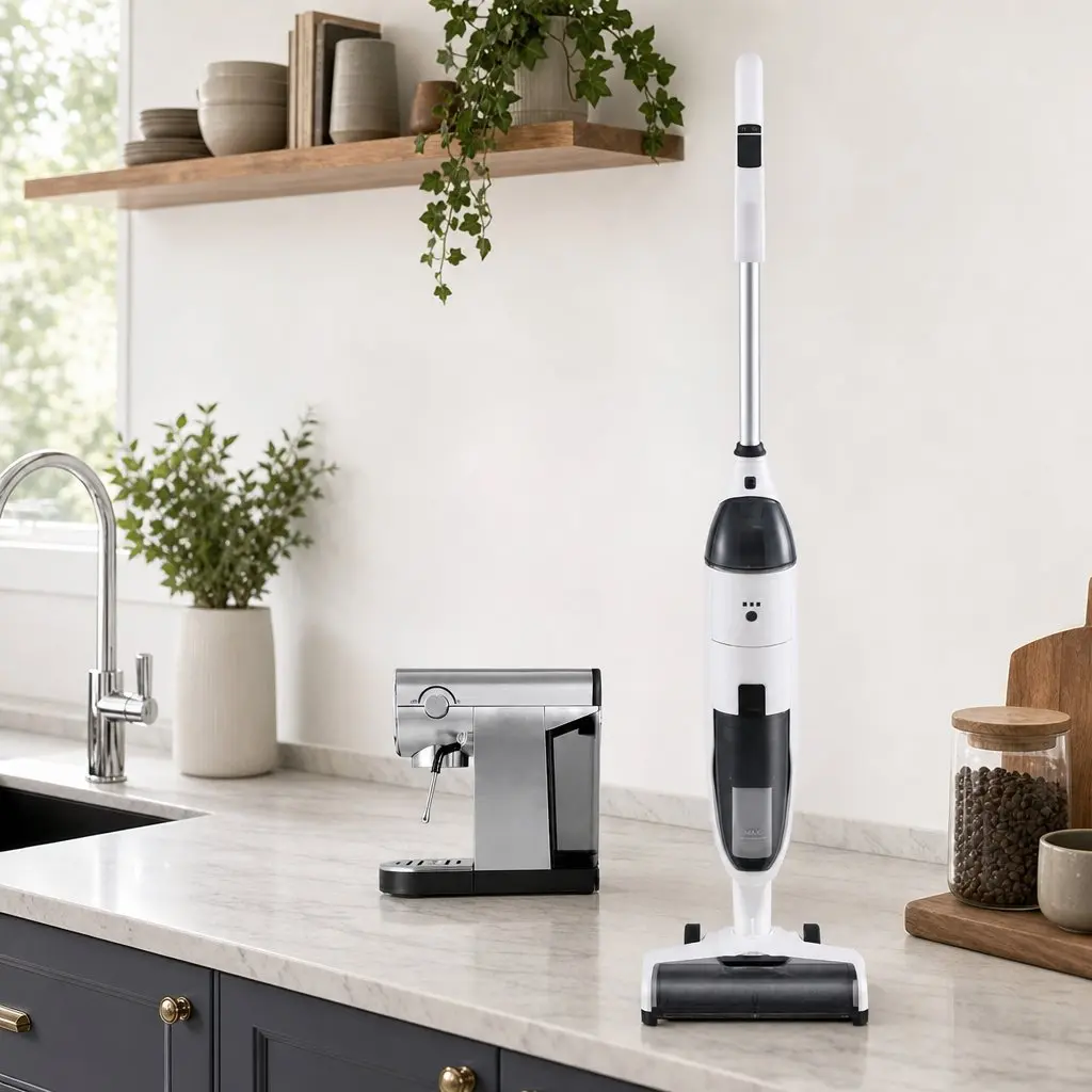 Cordless Wet Dry Vacuum Mop Espresso Coffee Machine Combo Bundle