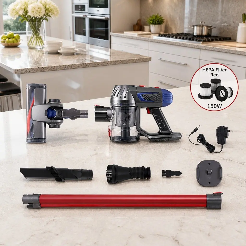 Cordless Vacuum with HEPA Filter for Easy Cleaning