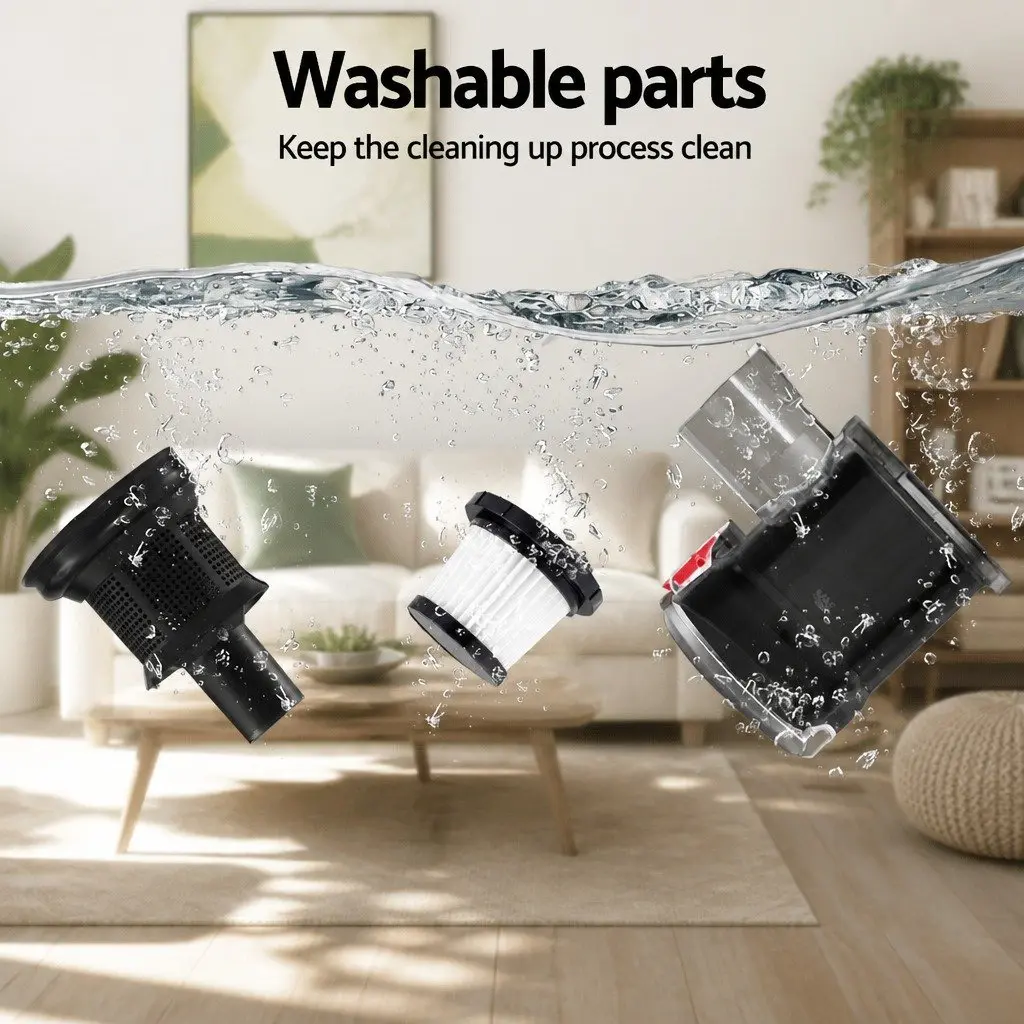 Cordless Vacuum with HEPA Filter for Easy Cleaning