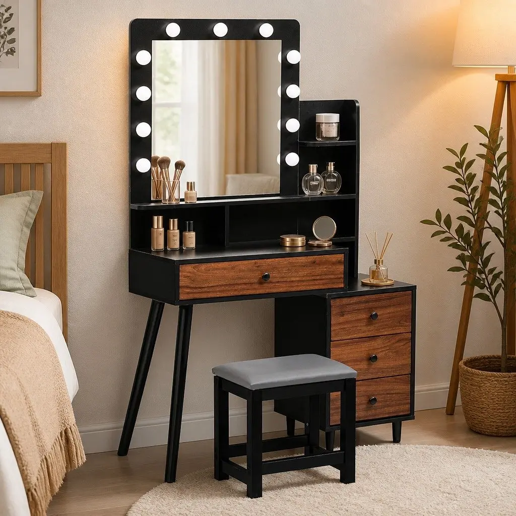 Dressing Table Stool Set