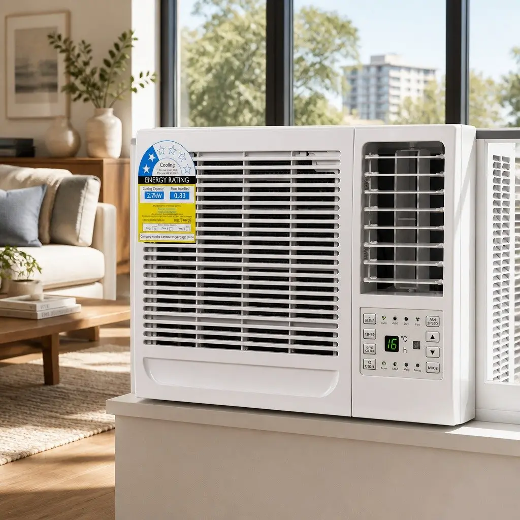 Window Air Conditioner Portable Cooling Unit 2.7kW White