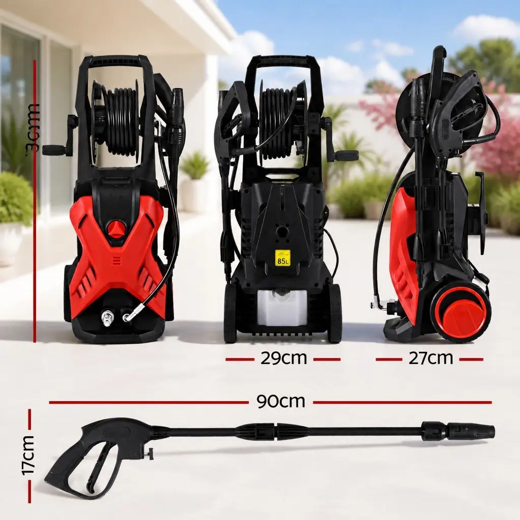 High Pressure Washer 2400PSI Electric Water Cleaner Pump 10M Hose Jet Spray