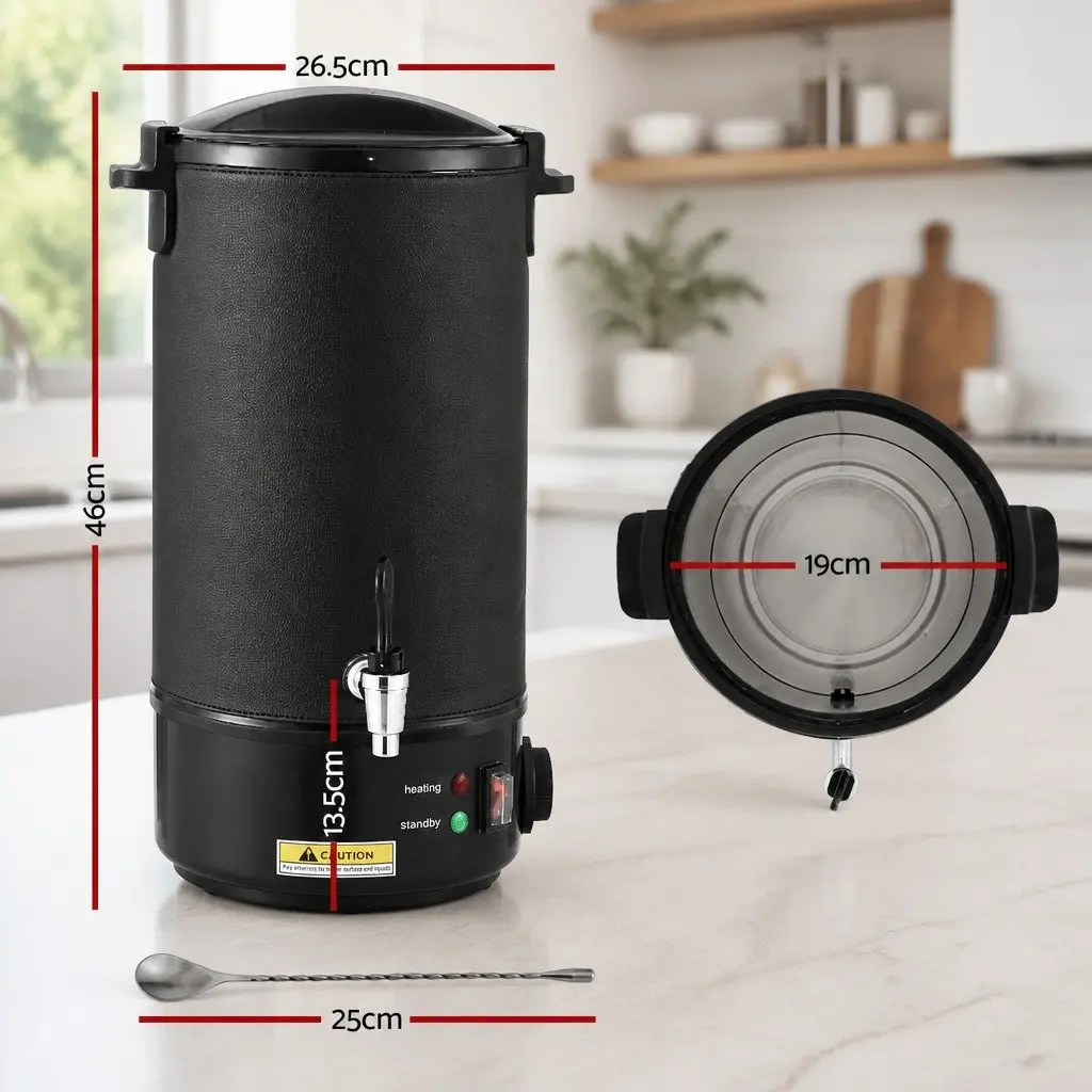 Electric Wax Melter 10L Candle Making Soap Furnace Black