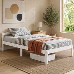 Reliable King Single Bed Frame for Comfort and Storage