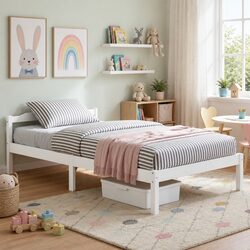 Reliable Single Bed Frame for Comfort and Stability