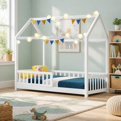 Durable House Bed Frame for Children's Comfort