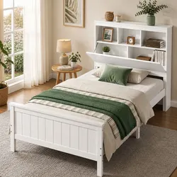 Versatile Bed Frame with Storage for Kids and Adults