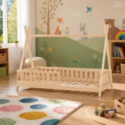 Child-Safe House Bed Frame – Practical and Reliable