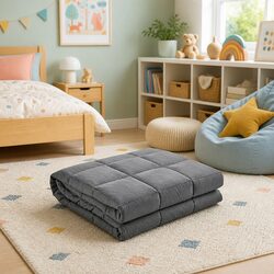 Reassuring Kids Weighted Blanket 2.3kg Grey