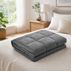 5KG Grey Weighted Blanket — Practical and Efficient