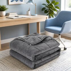 Comforting 5.5KG Weighted Blanket for Restful Sleep
