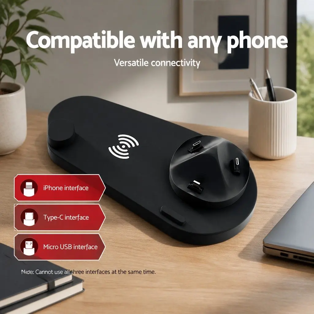 4-in-1 Wireless Charging Dock Station