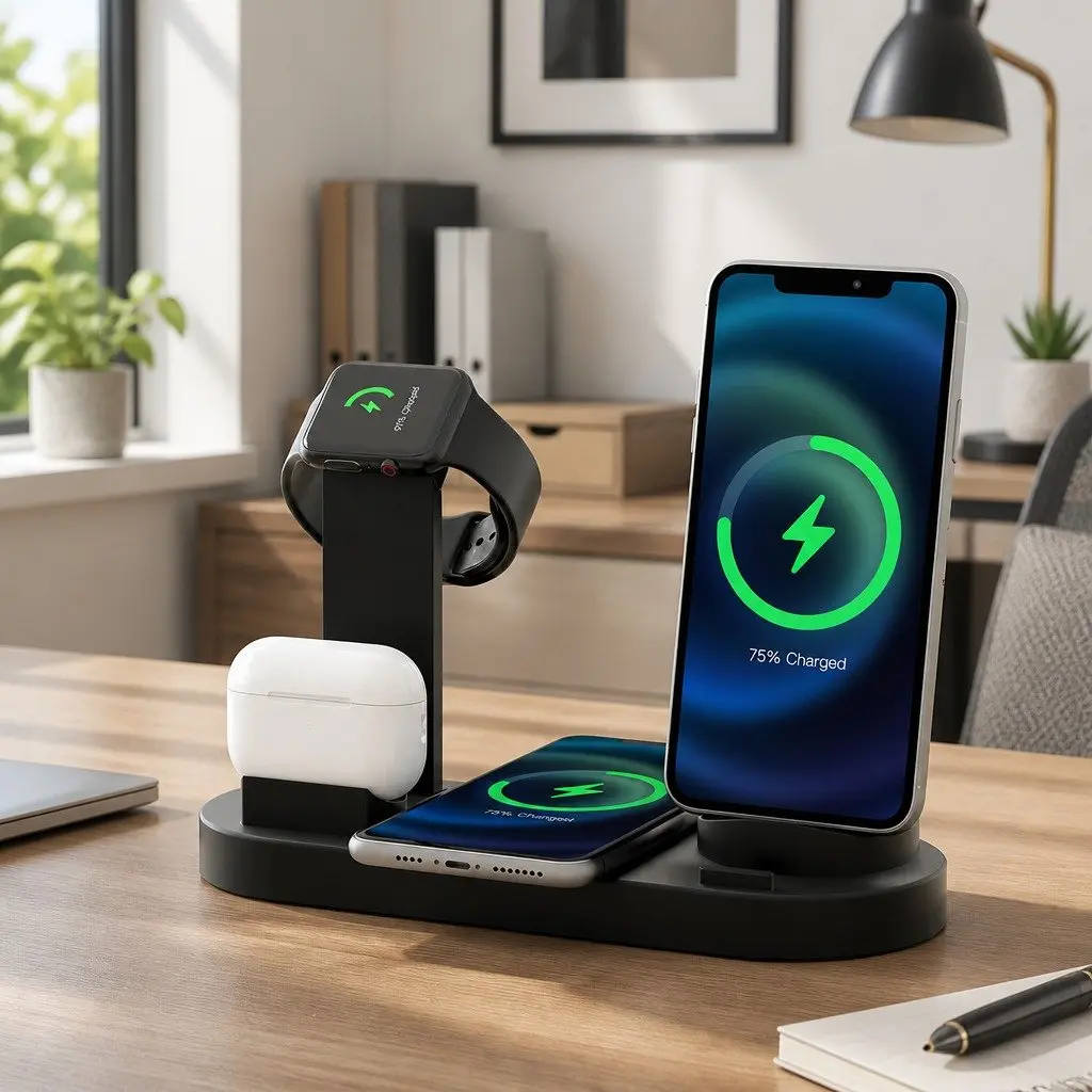 4-in-1 Wireless Charging Dock Station