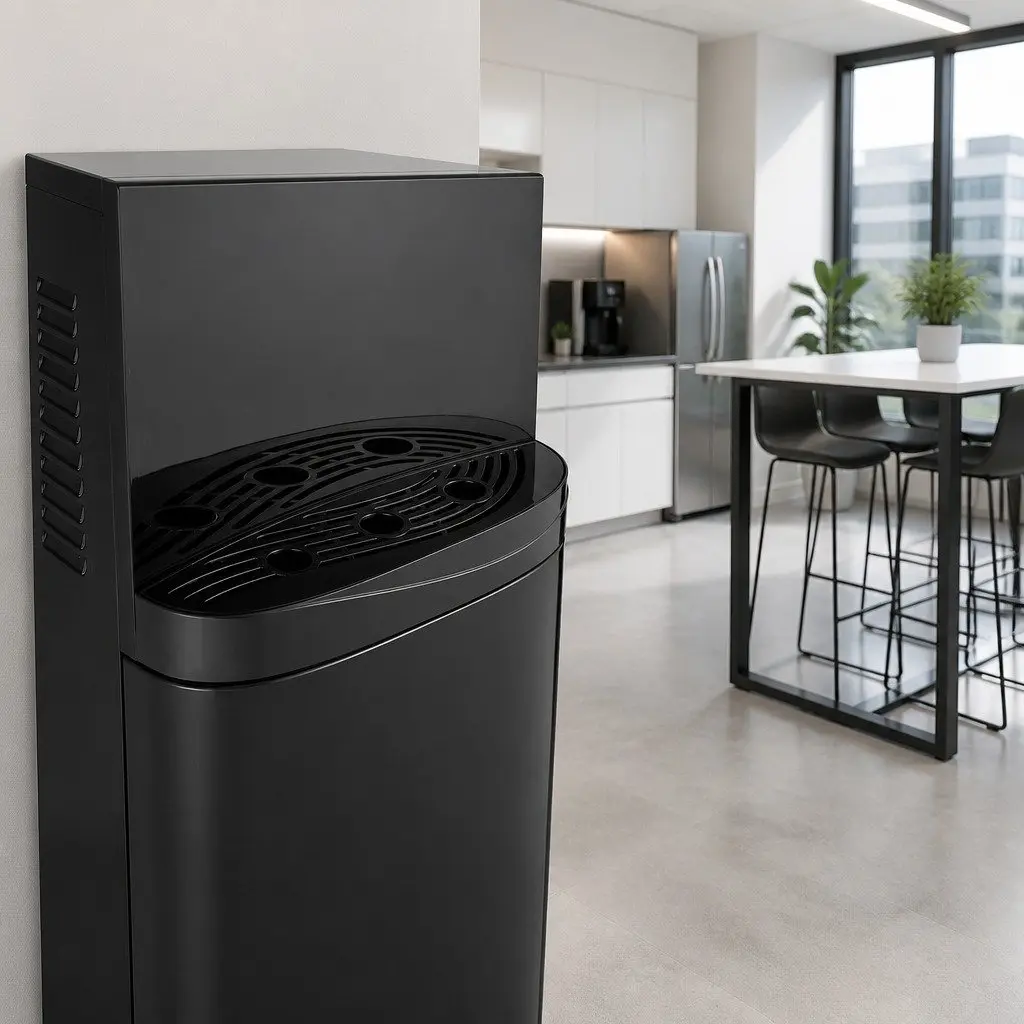 Water Cooler Dispenser Bottom Load Electronic Cooling Hot Cold Warm Water Black