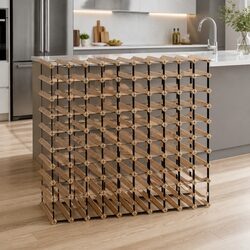 Reliable 120-Bottle Wine Rack for Value and Function