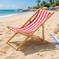 Comfortable Beach Deck Chair - Value and Versatility