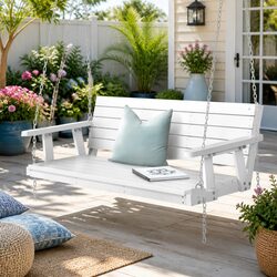 Affordable 3 Seater Porch Swing Chair for Comfort