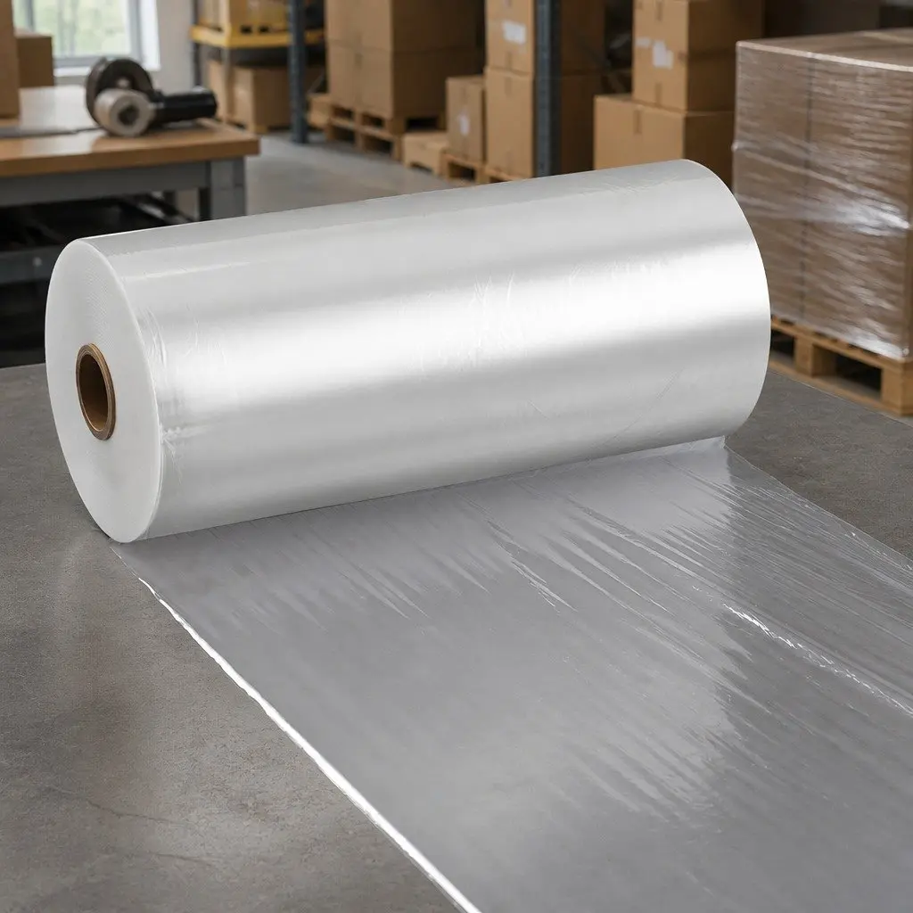 Machine Clear Stretch Film Roll Pallet Shrink Wrap 1524m x 50cm Heavy-Duty