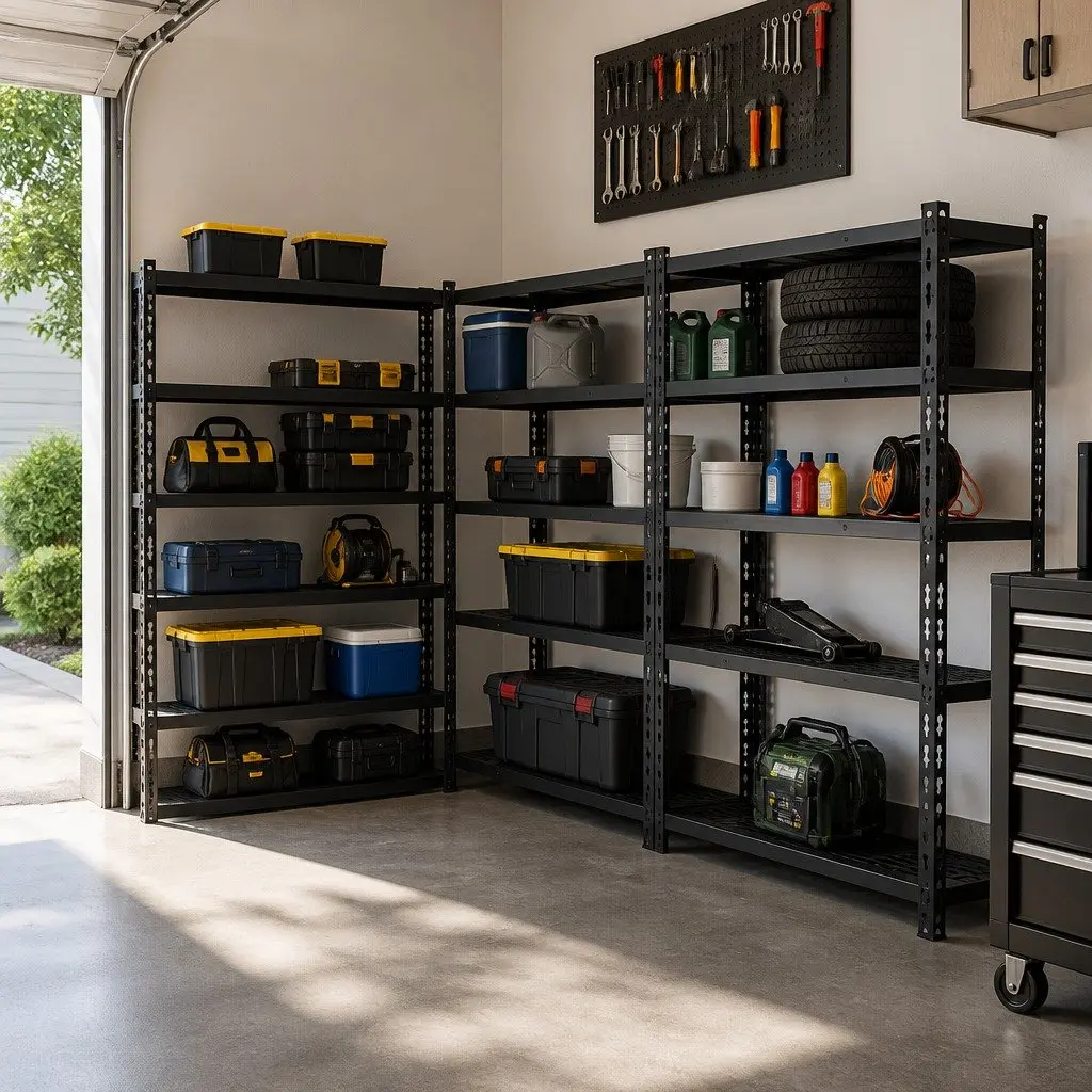 Heavy-Duty 5-Tier Shelving Unit for Effective Storage