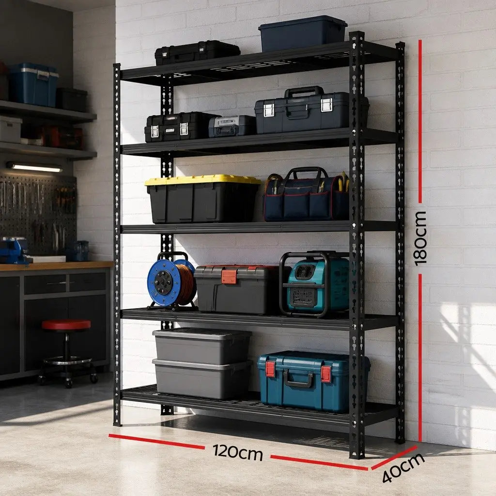 5-Tier Storage Rack Set