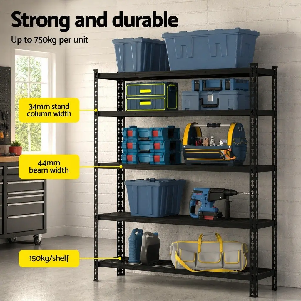 5-Tier Storage Rack Set
