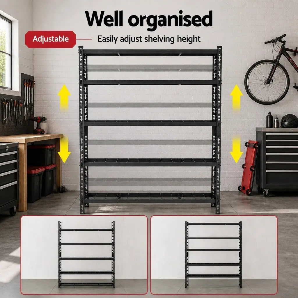 5-Tier Storage Rack Set