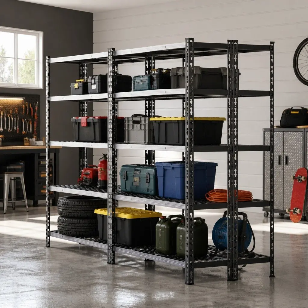 5-Tier Storage Rack Set