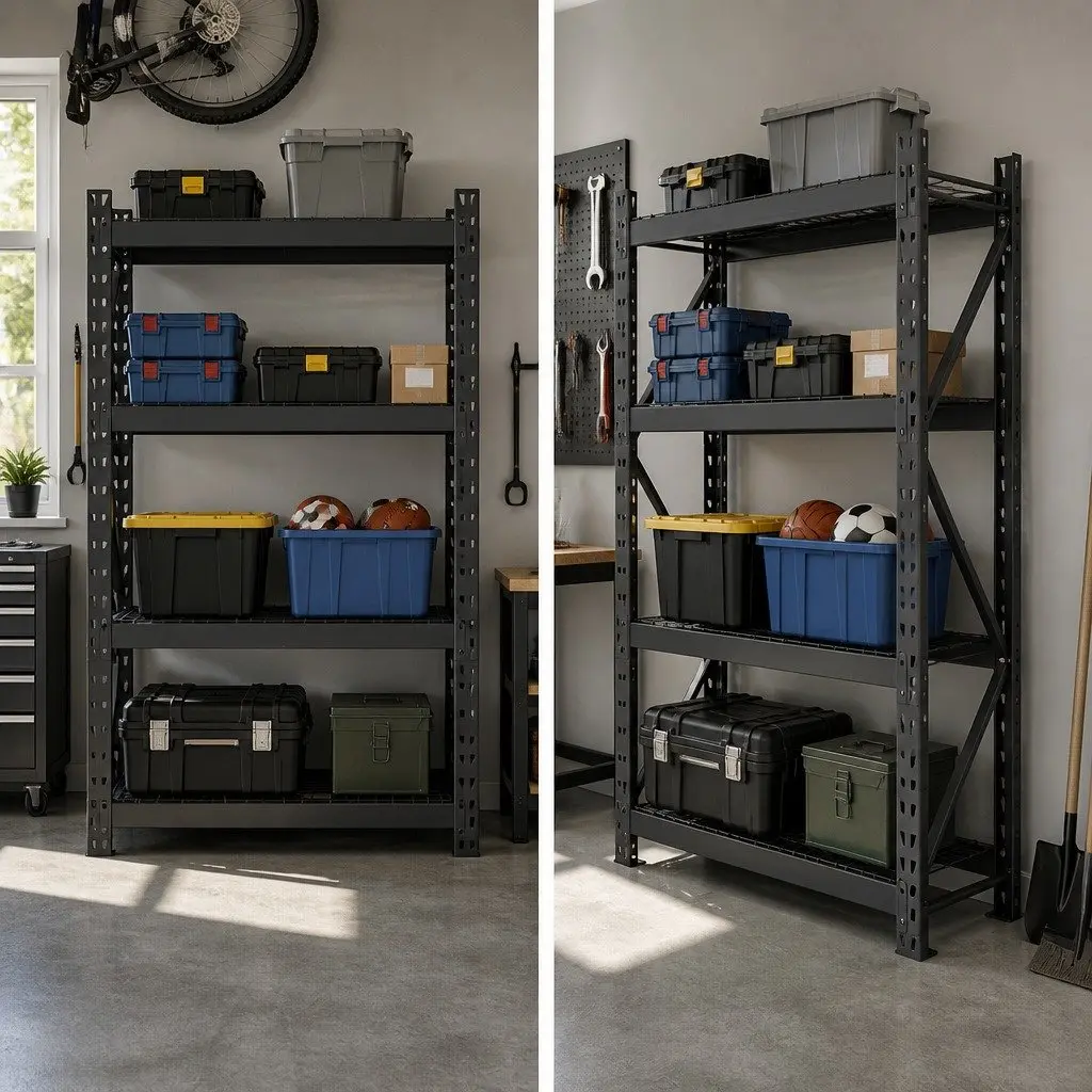 Garage Shelving Storage Rack 2M x 2M Black