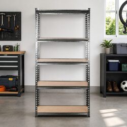 Reassuring Heavy-Duty Garage Storage Rack