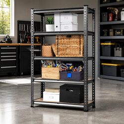 Reliable 1.5M Garage Shelf Rack with Heavy-Duty Design